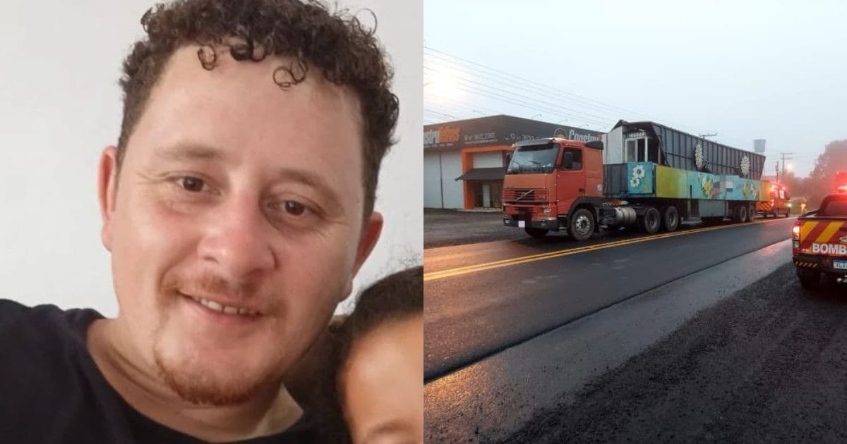 Motociclista morre em grave acidente com caminhão na BR-280