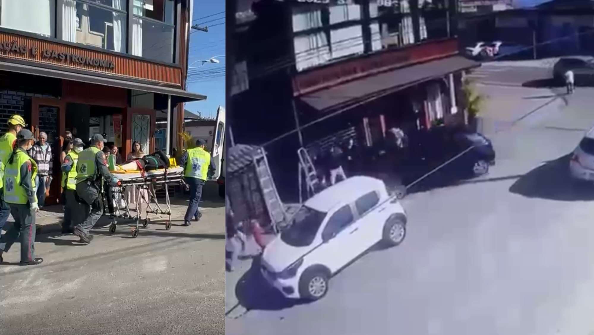 Recém-habilitada erra “manobra” e atropela cinco pessoas em SC