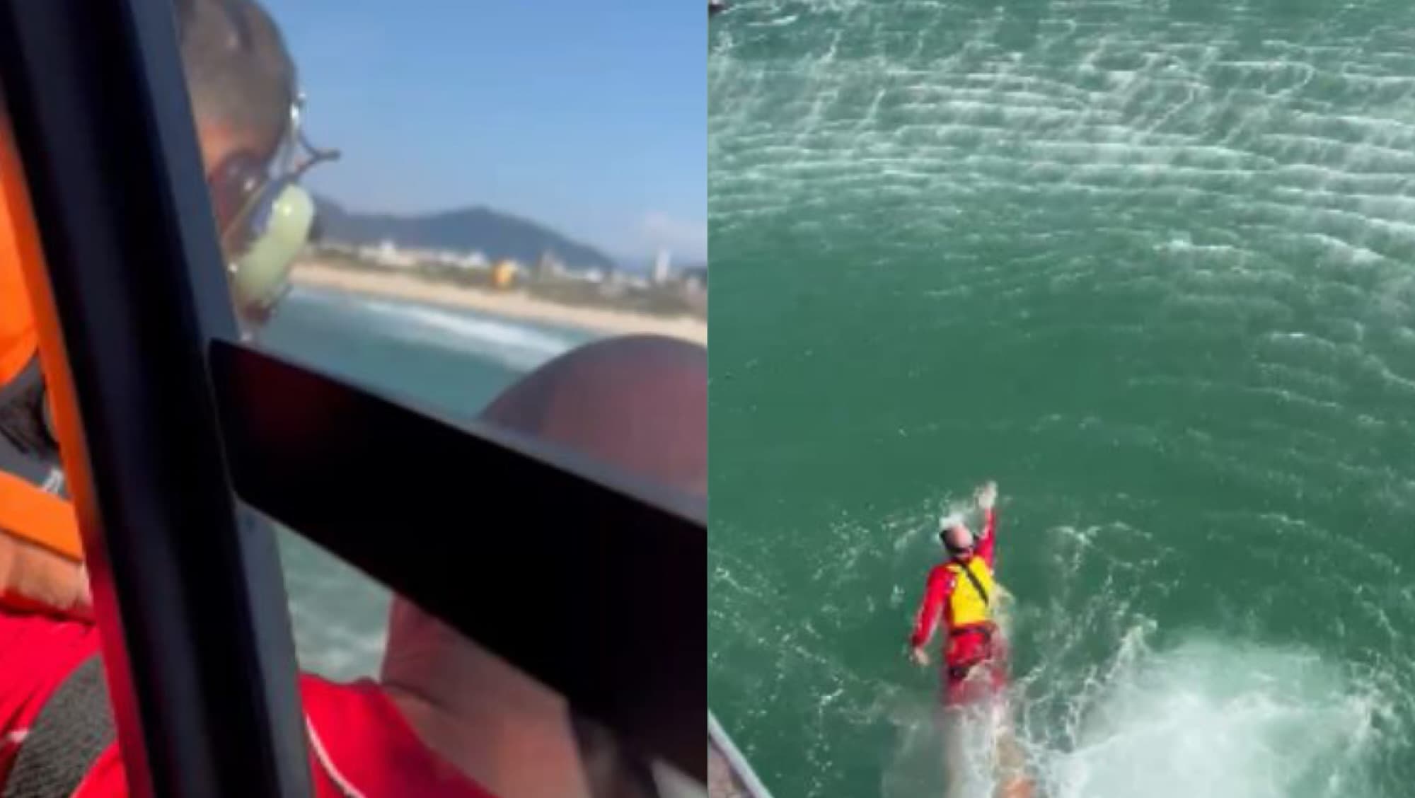 Surfista é resgatado após ser arrastado por corrente de retorno no Campeche