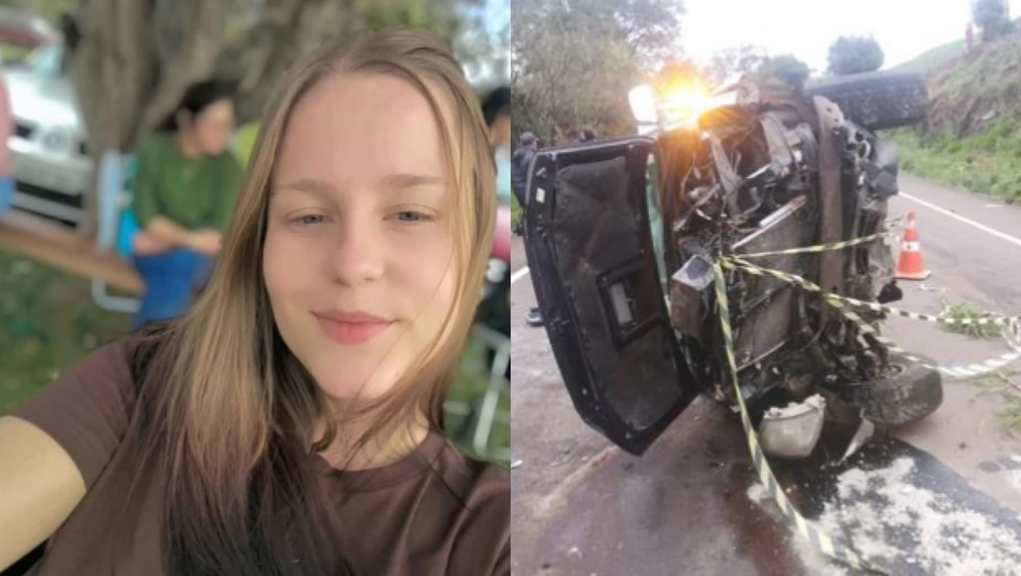 Jovem de 18 anos morre após caminhonete capotar na SC-160