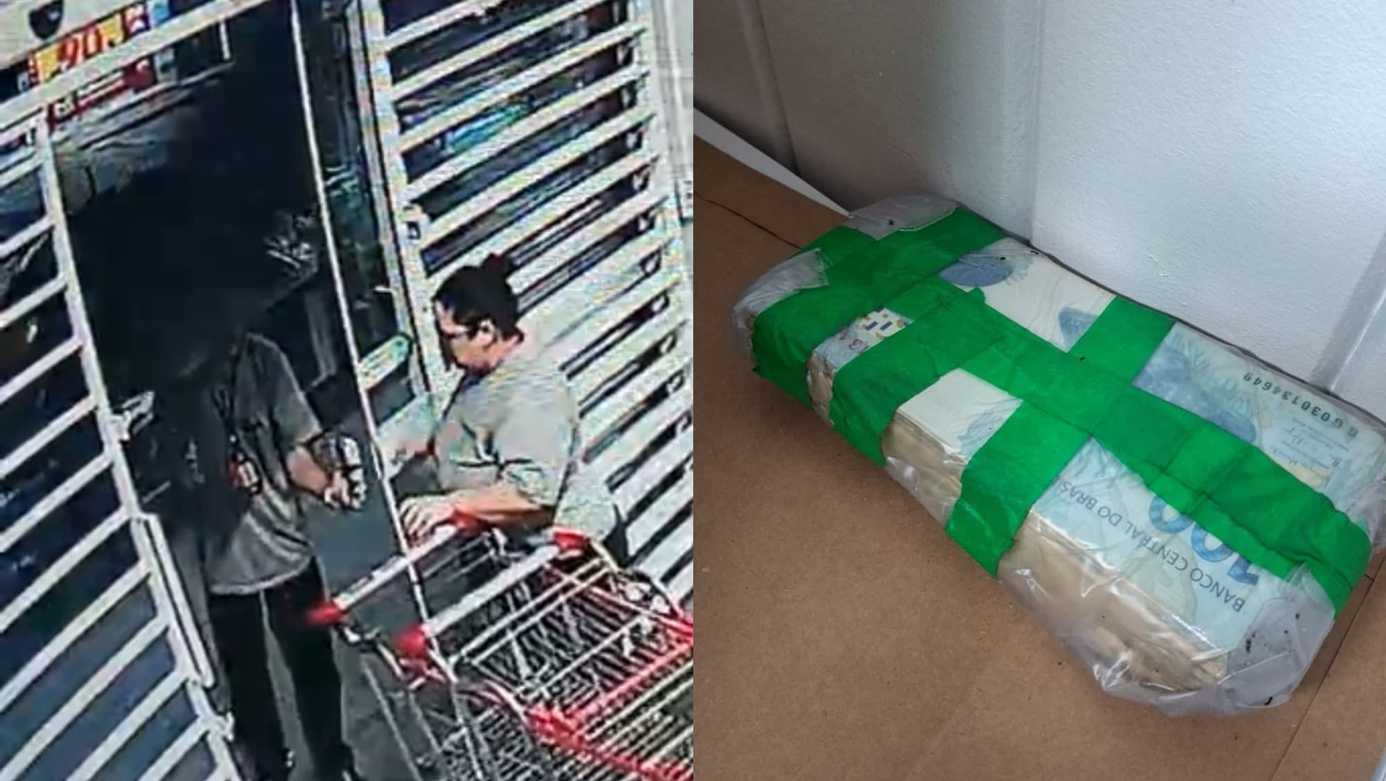 Funcionário de supermercado devolve R$ 13 mil a cliente com deficiência em SC