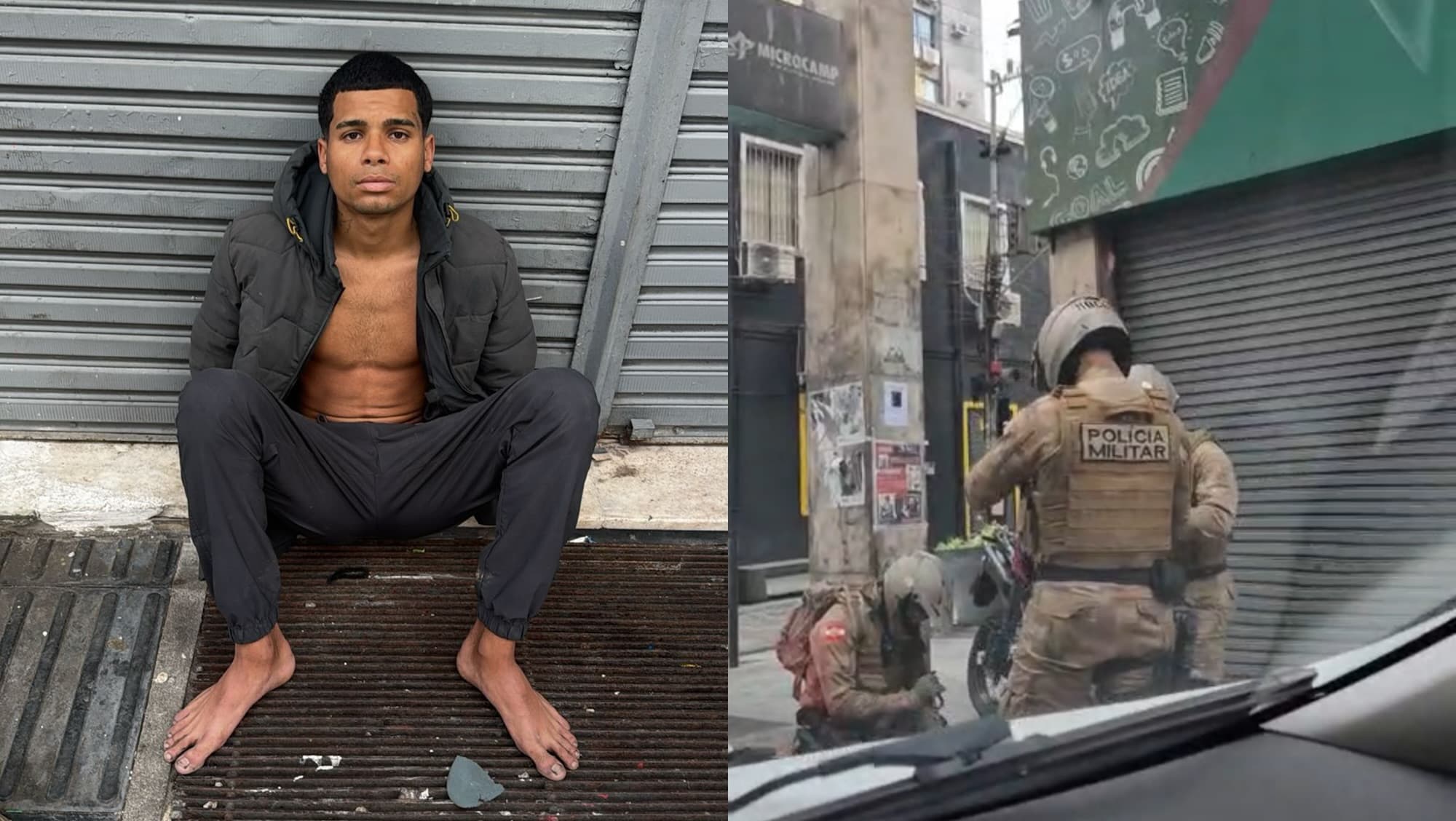 Jovem da Bahia é preso pela PMSC após furtar celular em Florianópolis
