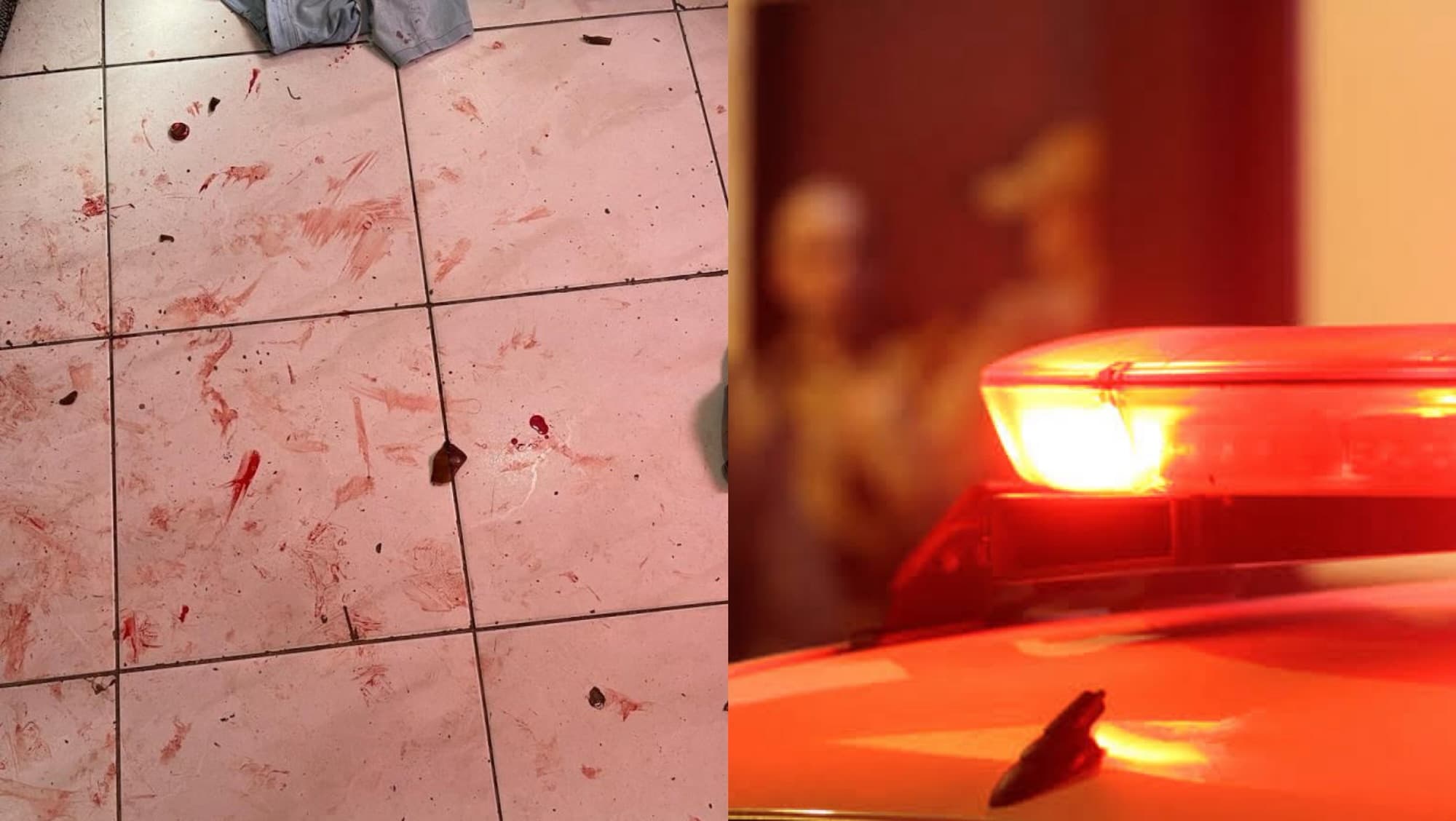 Mulher é presa após golpear marido com garrafa de vidro no pescoço em Itajaí