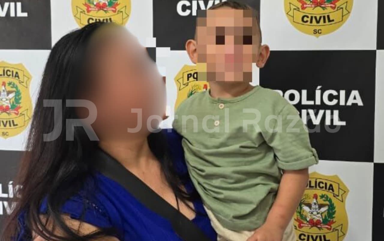 EXCLUSIVO: Criança que estava desaparecida em Bombinhas é entregue às autoridades