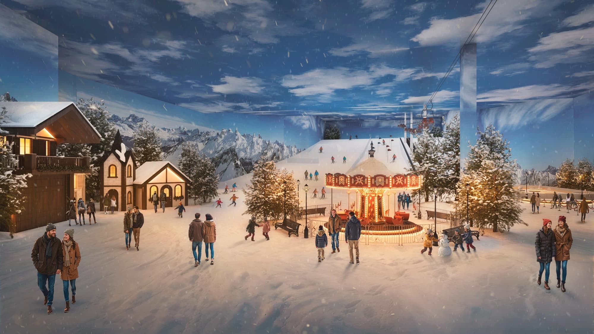 Balneário Camboriú vai ter neve, ski e beach club em projeto de R$ 800 milhões