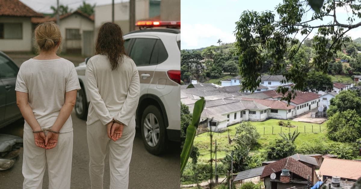 Dupla foge de hospital psiquiátrico, invade casa, rouba carro e acaba presa após acidente na Grande Florianópolis
