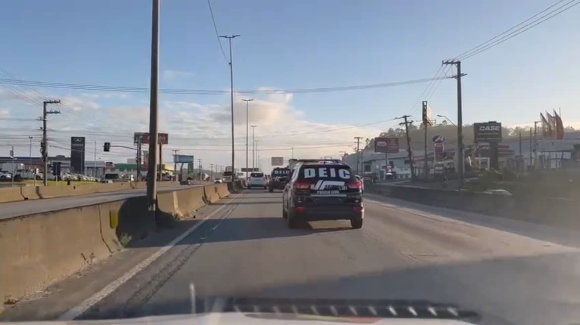 Megaoperação cumpre 38 mandados contra organização criminosa na Grande Florianópolis