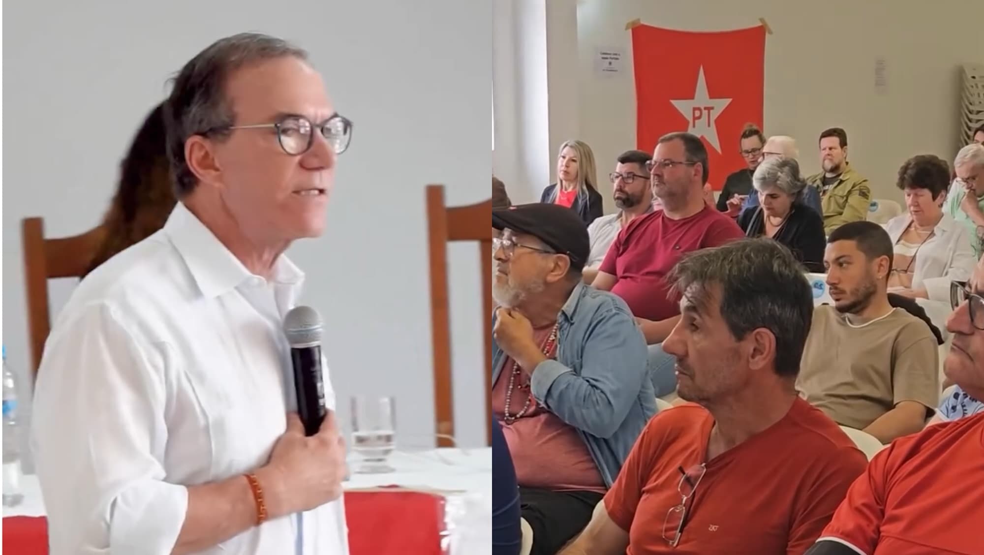 PT quer governar SC e pré-candidato desafia: “eu quero ver falar mal do Lula”