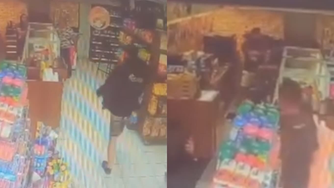 “Machão” acaba espancado após invadir local de trabalho da ex-namorada em São João Batista