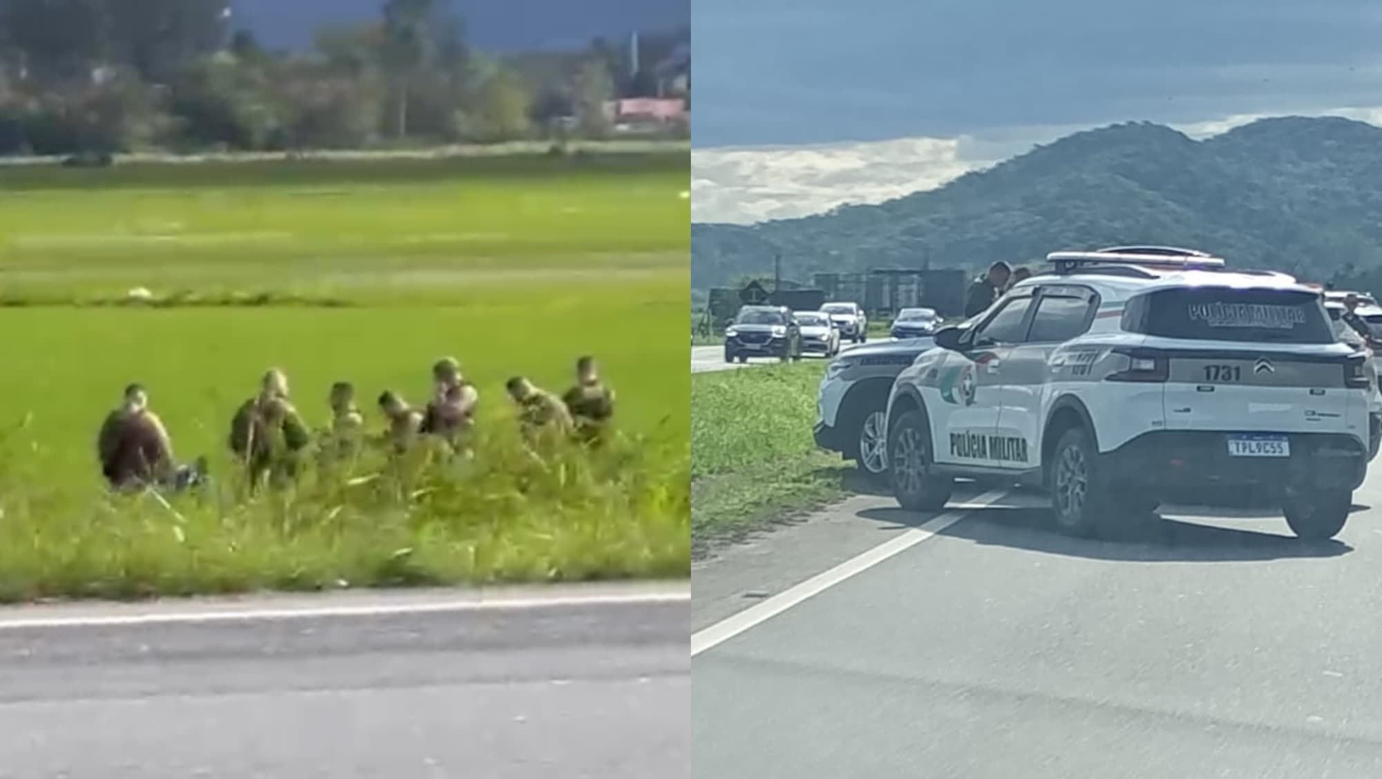 Criminoso morre em confronto com a PM e dois são presos após onda de assaltos em SC