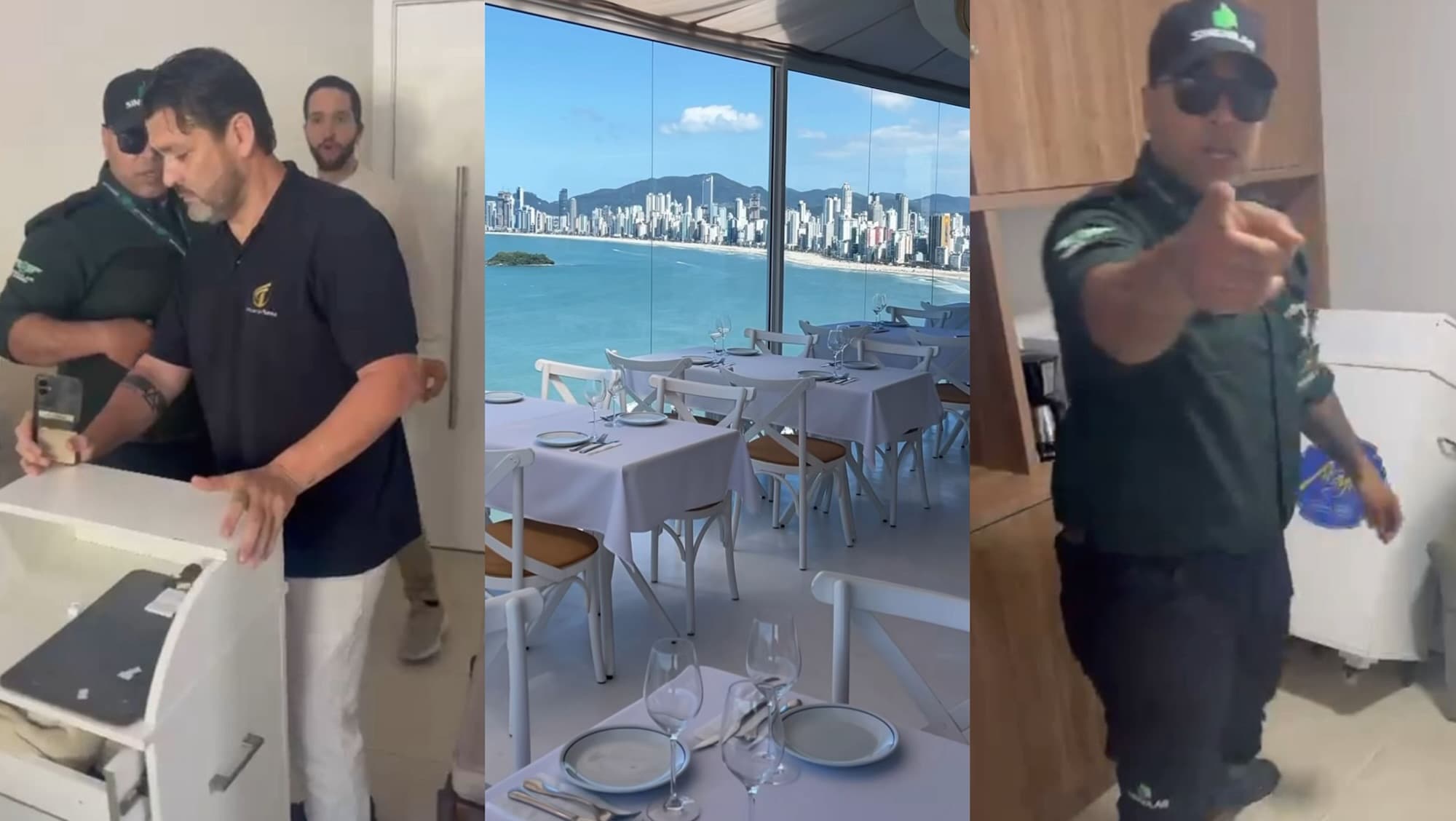 “Cuspiu na minha cara”: briga com empresário termina com restaurante interditado em Balneário Camboriú