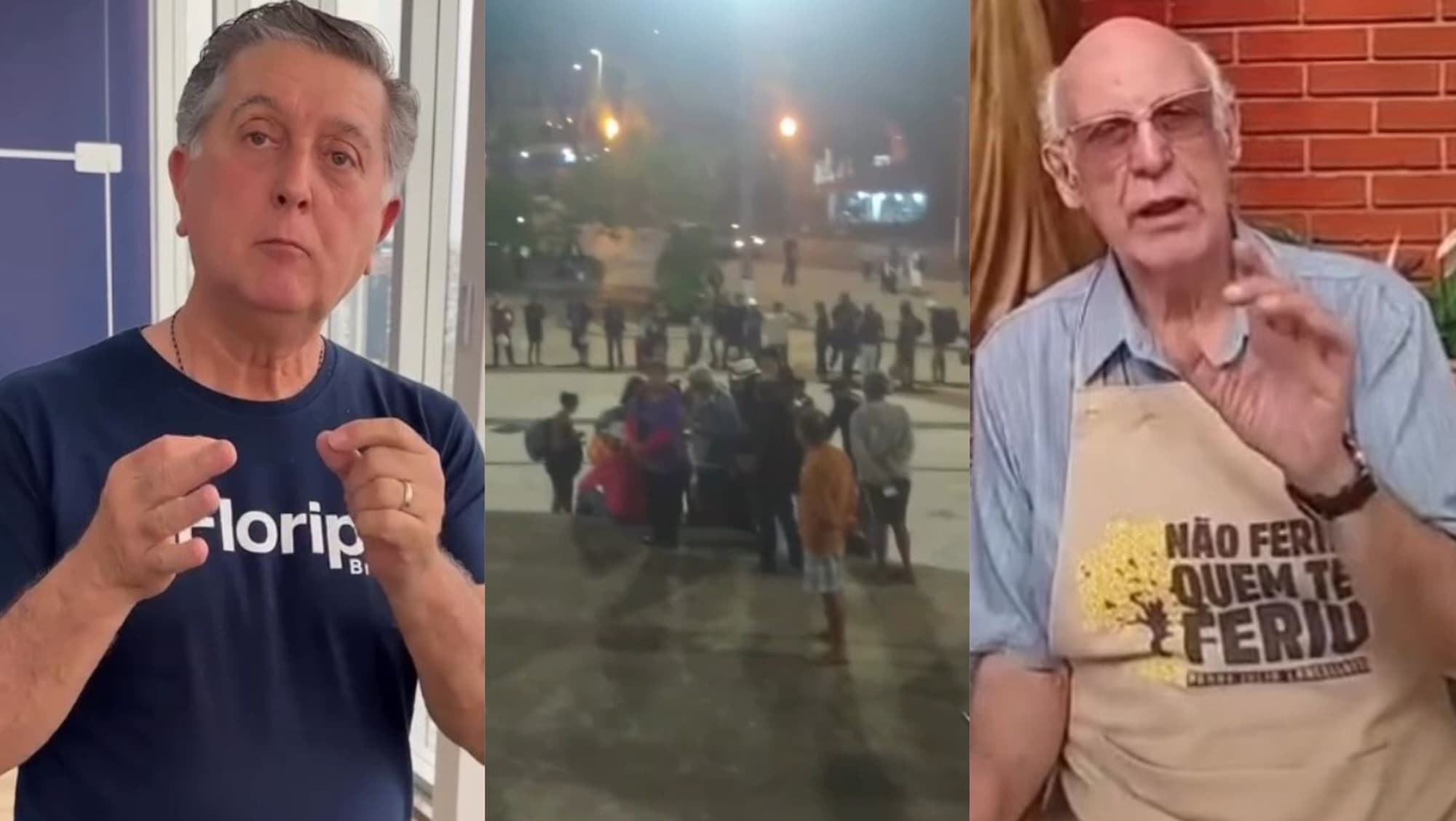 Topázio rebate Padre Júlio e revela o que moradores de rua fazem com o “Bolsa Família”