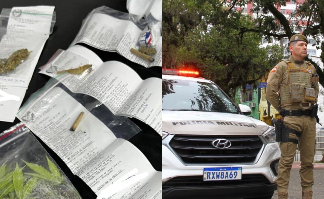 Maconheiro entra em pânico ao ser multado por fumar na rua em SC: “como vou pagar aluguel?”