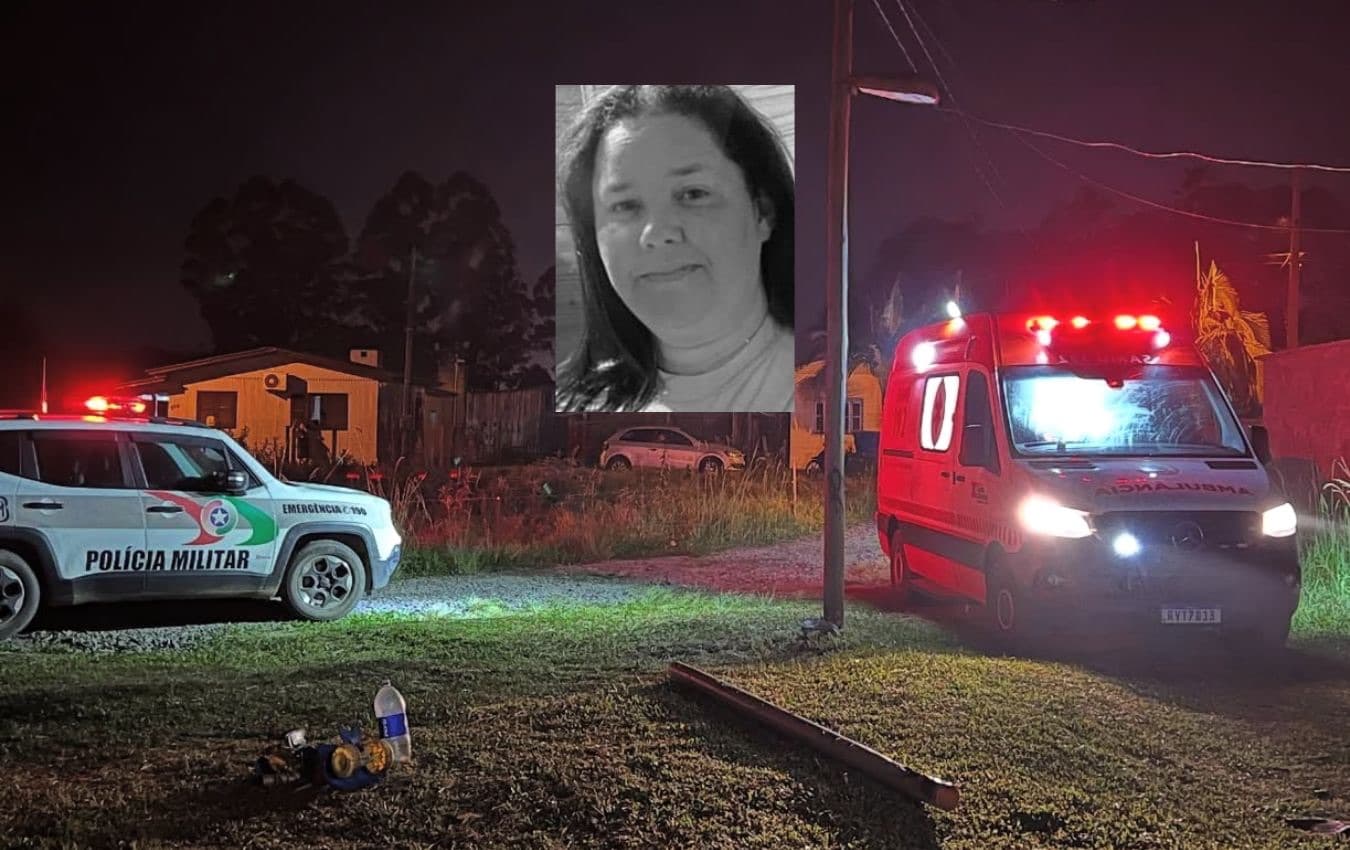 Feminicídio em SC: mulher de 33 anos é morta a facadas pelo ex-companheiro