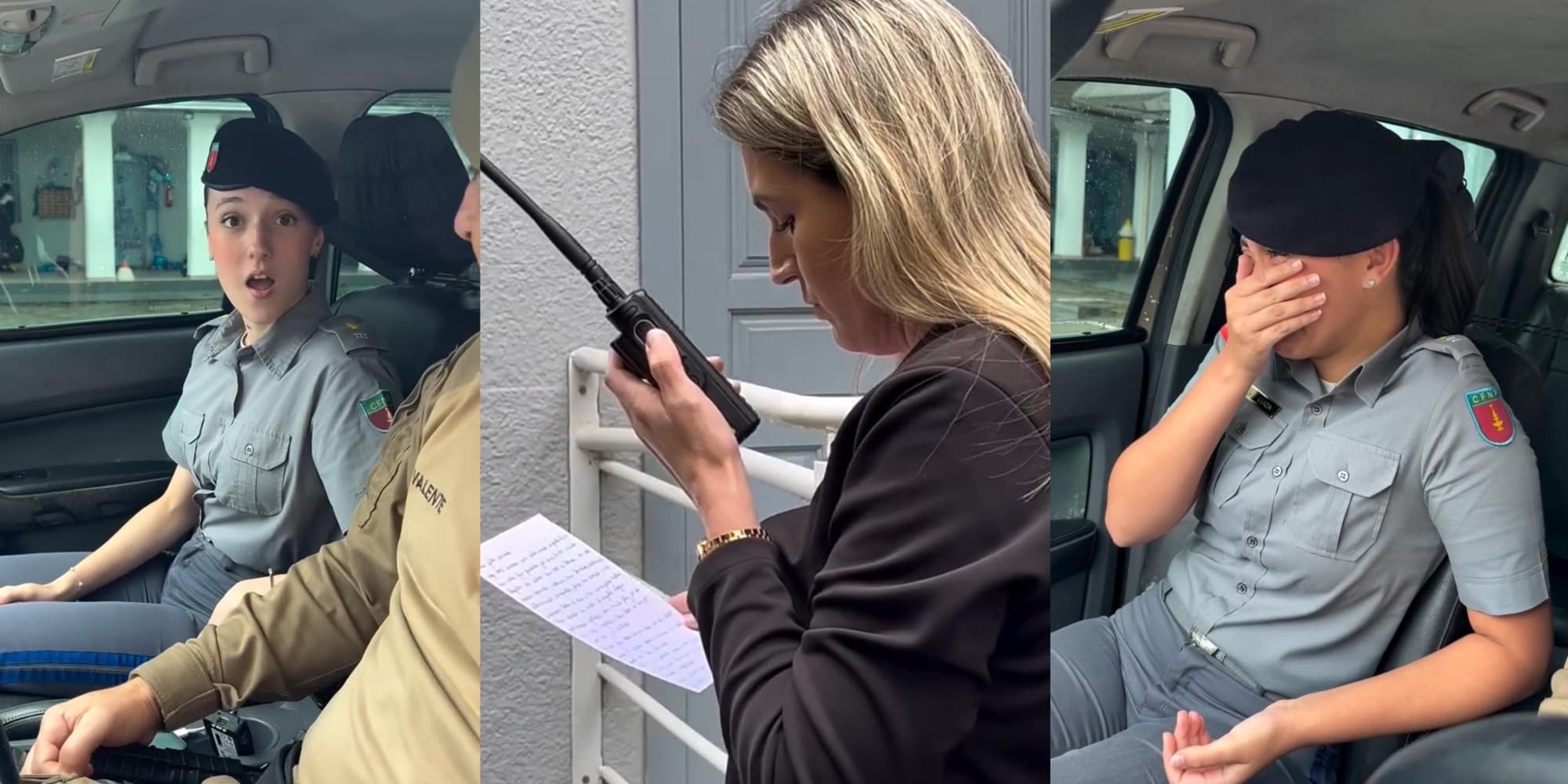 “Foi a voz certa na hora certa”: formandos do terceirão vivem despedida emocionante em colégio de SC