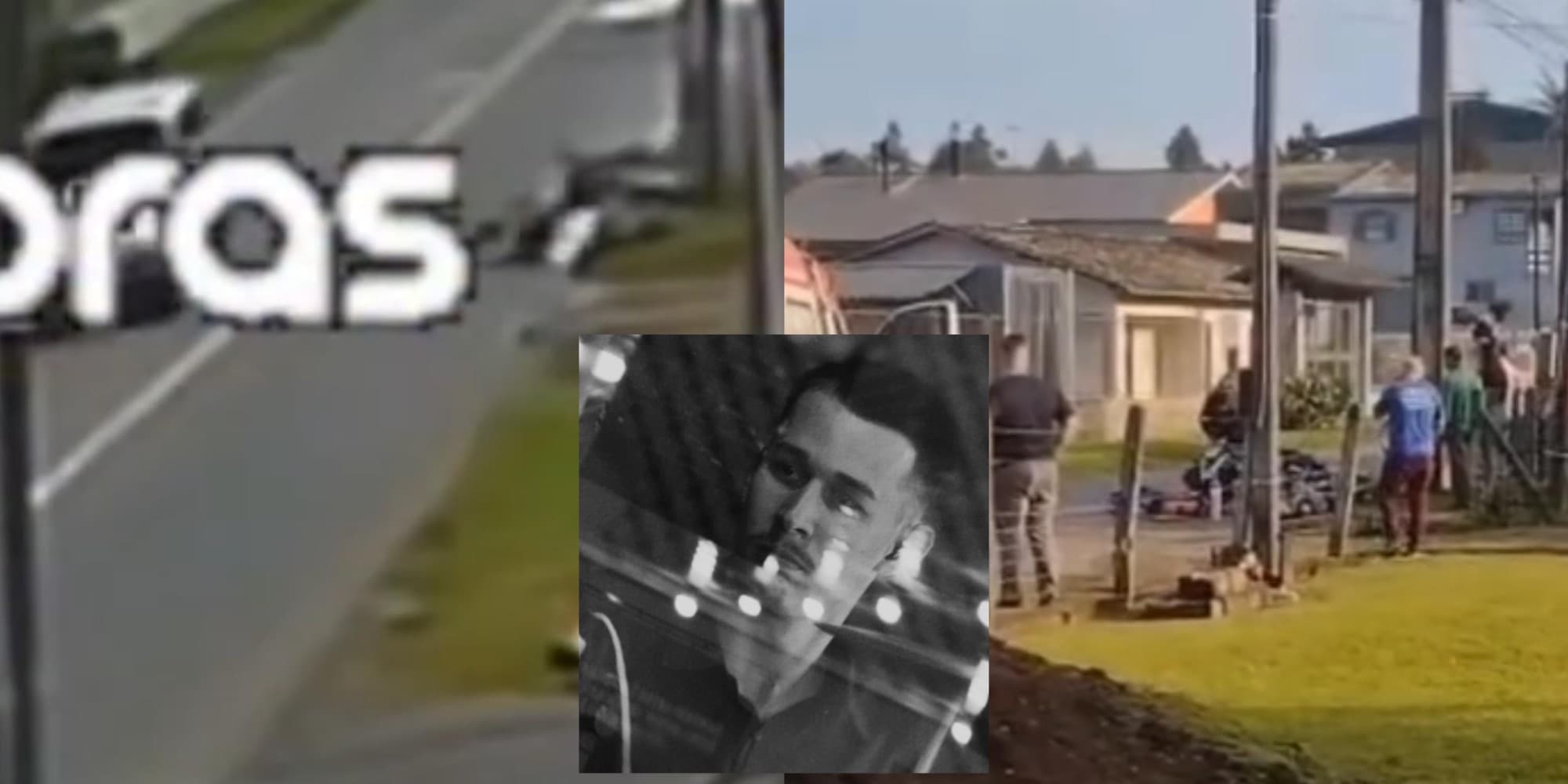 Motociclista perde a vida em SC após bater violentamente em poste : “olhou para trás”