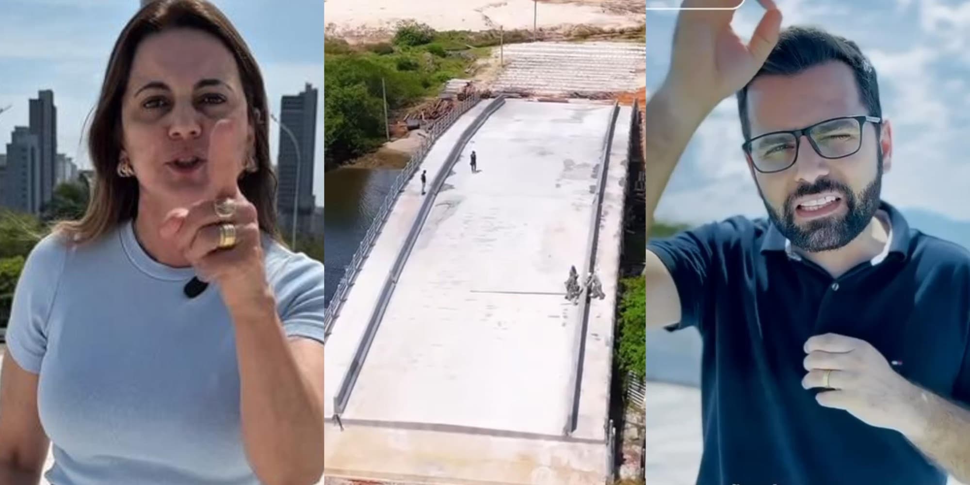 Ex-prefeita de Itapema chama vereador de mentiroso após polêmica envolvendo ponte milionária