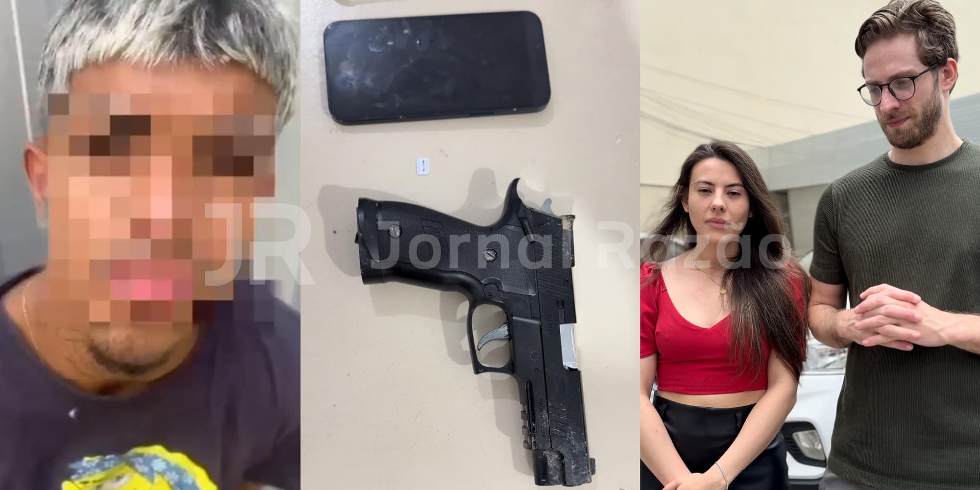 Assalto violento em Itapema terminou em tiroteio e rápida resposta da GM e PM