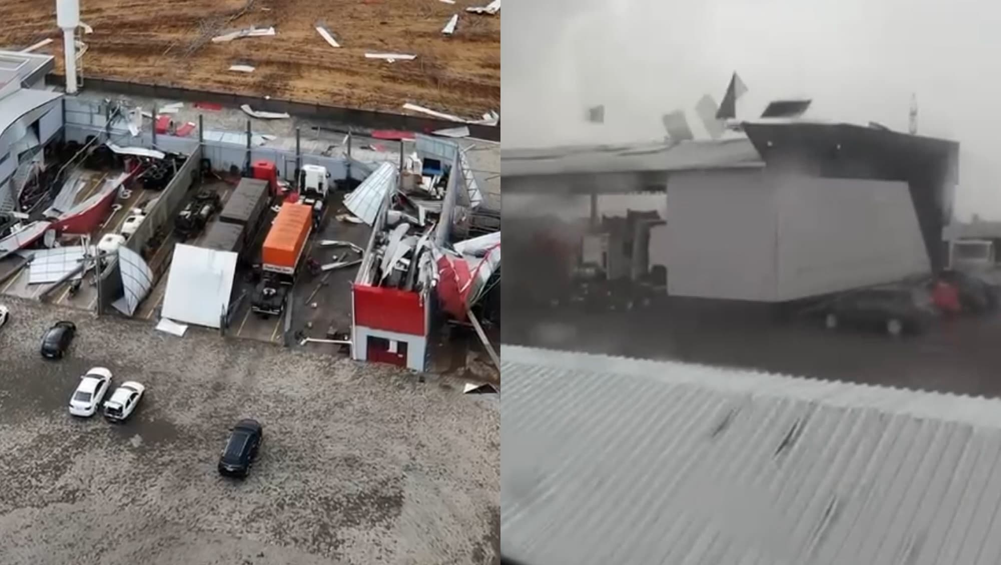 Três tornados confirmados em Santa Catarina: “parecia cena de filme”