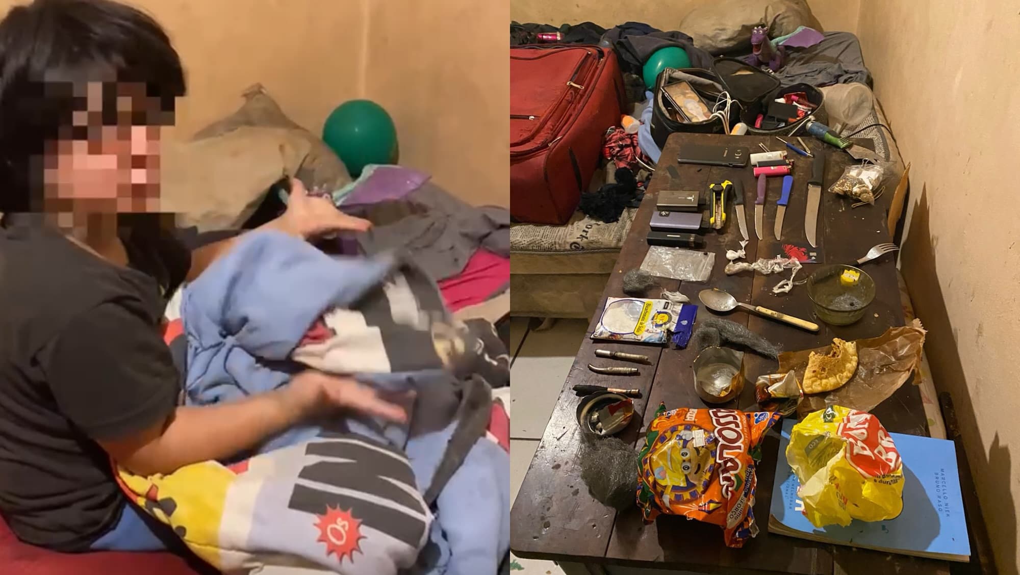 Justiça decide o futuro de menino de 6 anos encontrado em meio ao lixo e drogas em Itapema