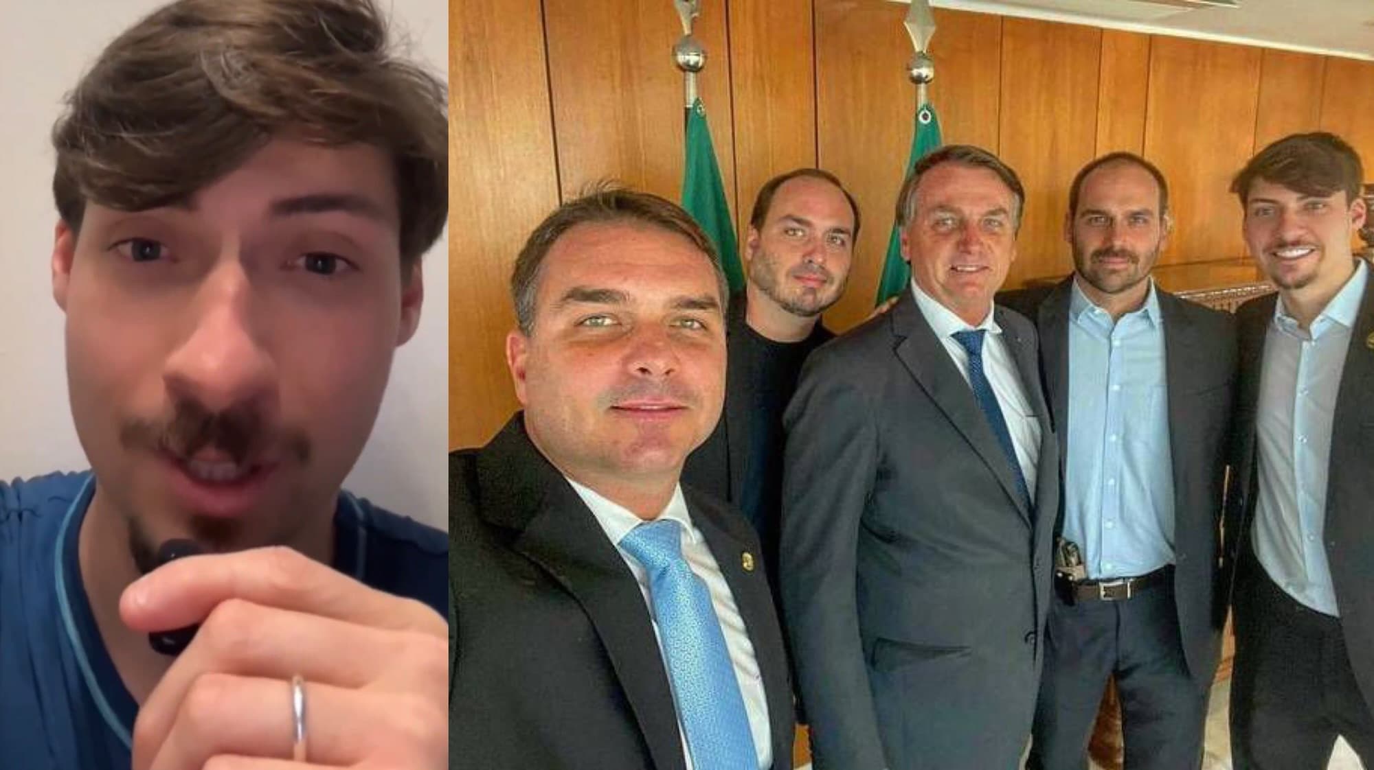 Pré-candidato a Deputado por SC, Renan Bolsonaro quebra silêncio: “meu pai é mito”