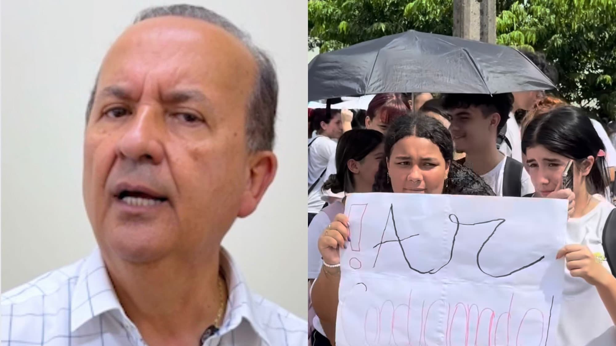 Jorginho reage após protesto de estudantes em colégio de SC: “alunos desmaiando de calor”