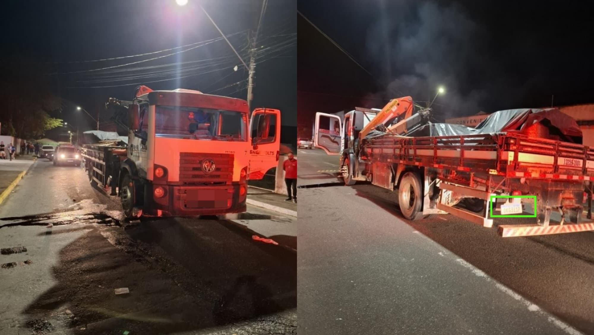 Trio é preso após fuga perigosa com caminhão roubado em Joinville