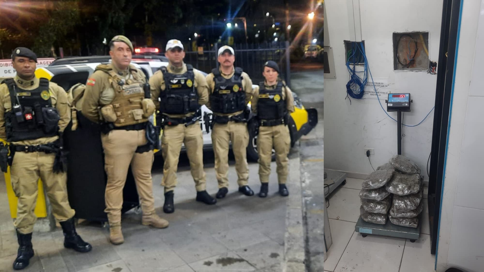 Cheiro de problema: Sargento da PMSC prende traficante na rodoviária de Curitiba