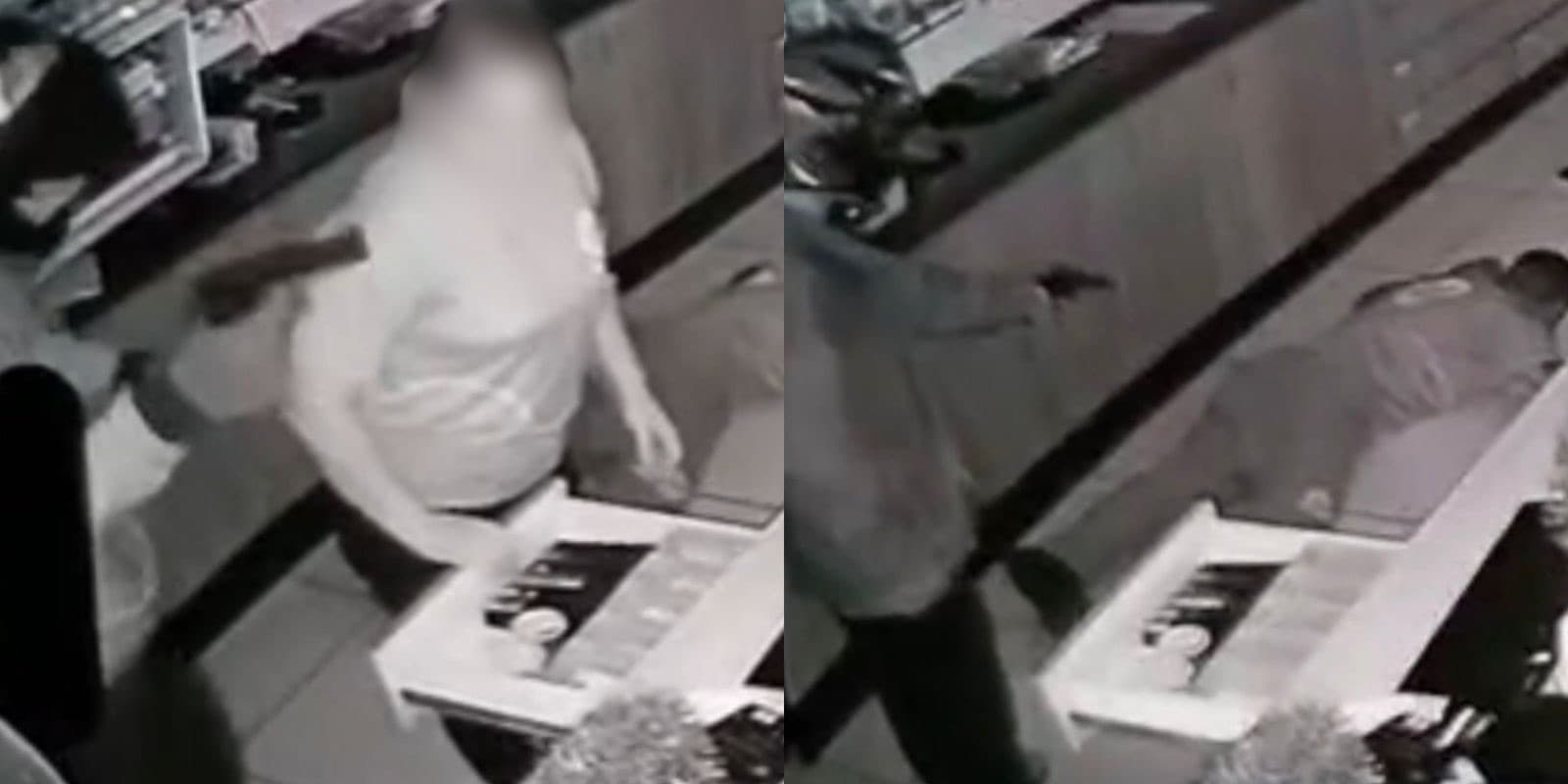 “Deita e cala a boca”: bandidos armados assaltam posto em Tijucas
