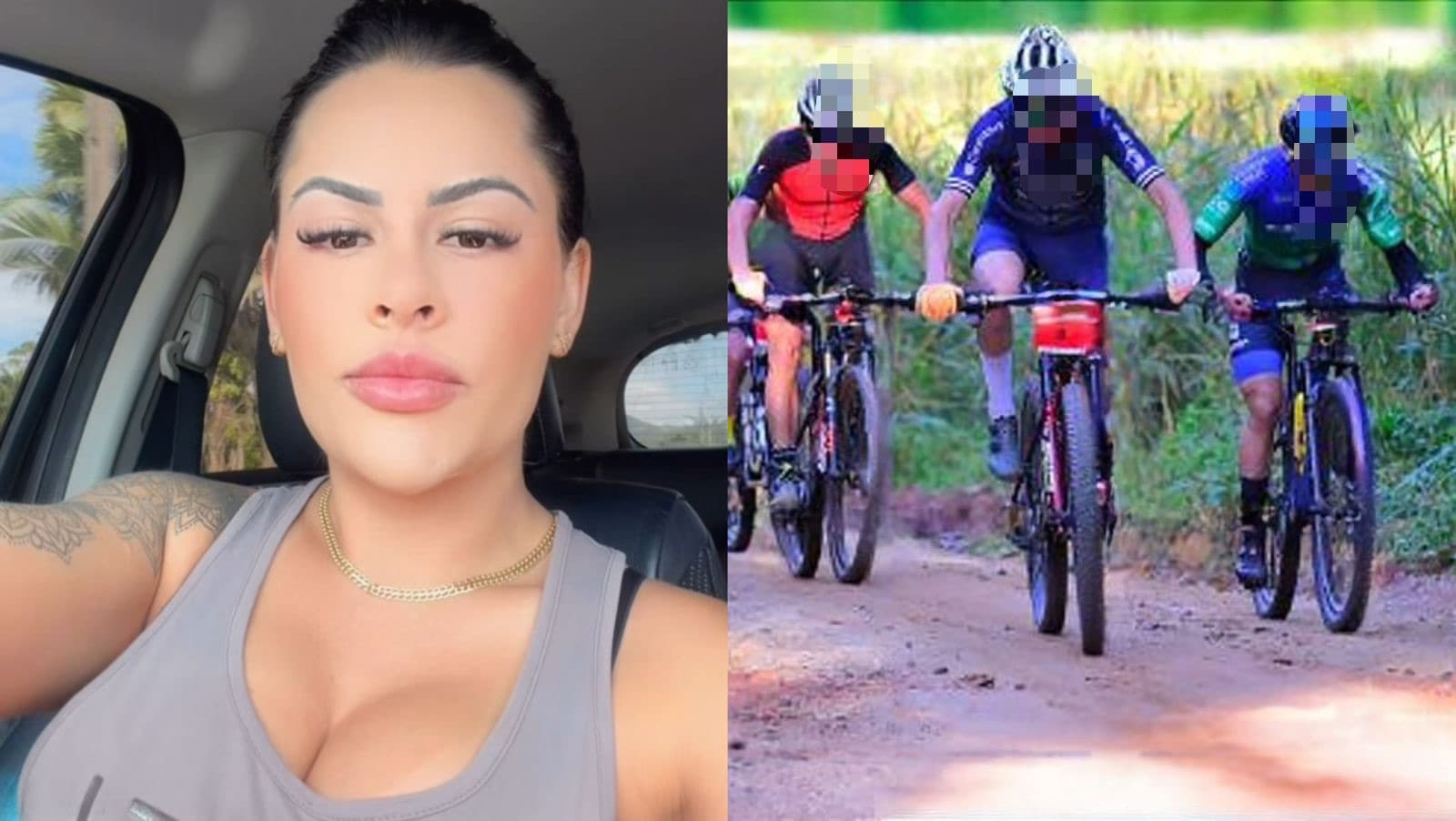 “Enfiar no porta-malas e usar de aterro”: mulher debocha após quase atropelar ciclistas em Tijucas