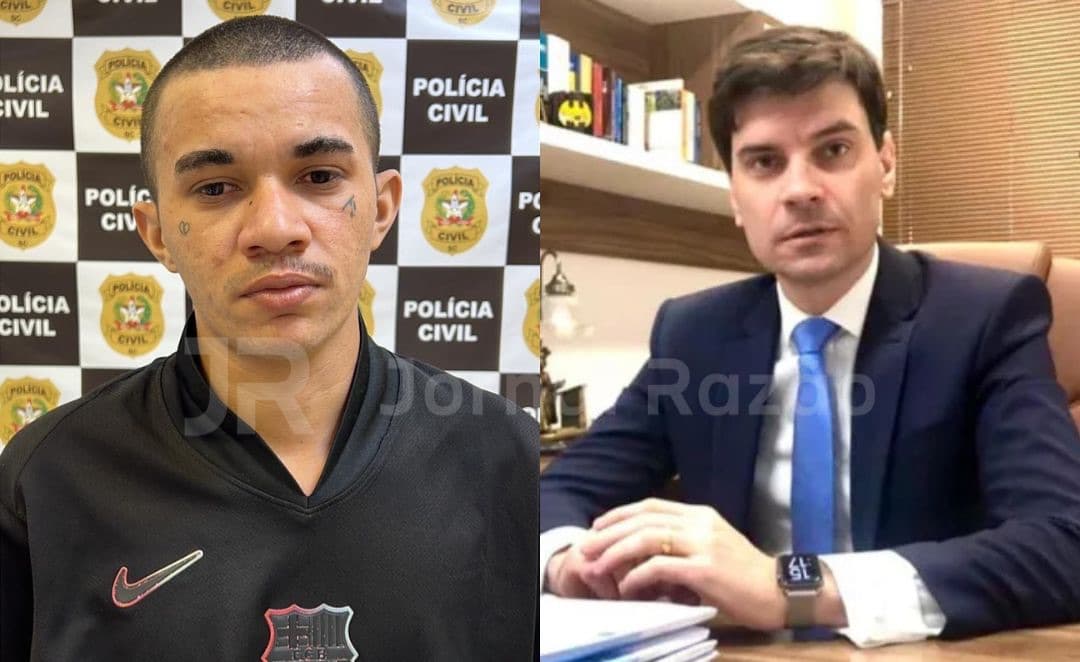 Criminoso da Bahia é preso por envolvimento em ataque ao Delegado-Geral da PCSC