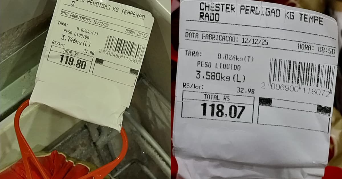 Fiscalização de perus em Florianópolis descobre padrão curioso nos supermercados