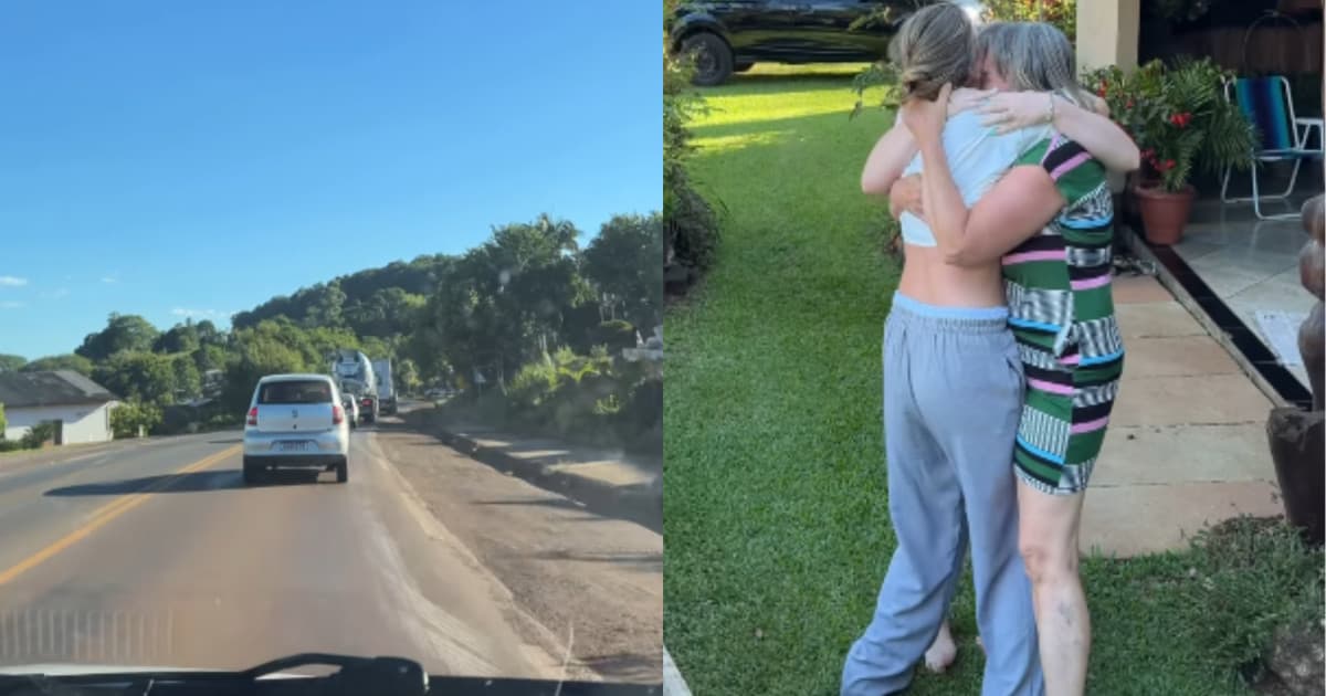 “A dor da saudade”: após anos vivendo na Alemanha, jovem volta a SC e reencontro com a família emociona