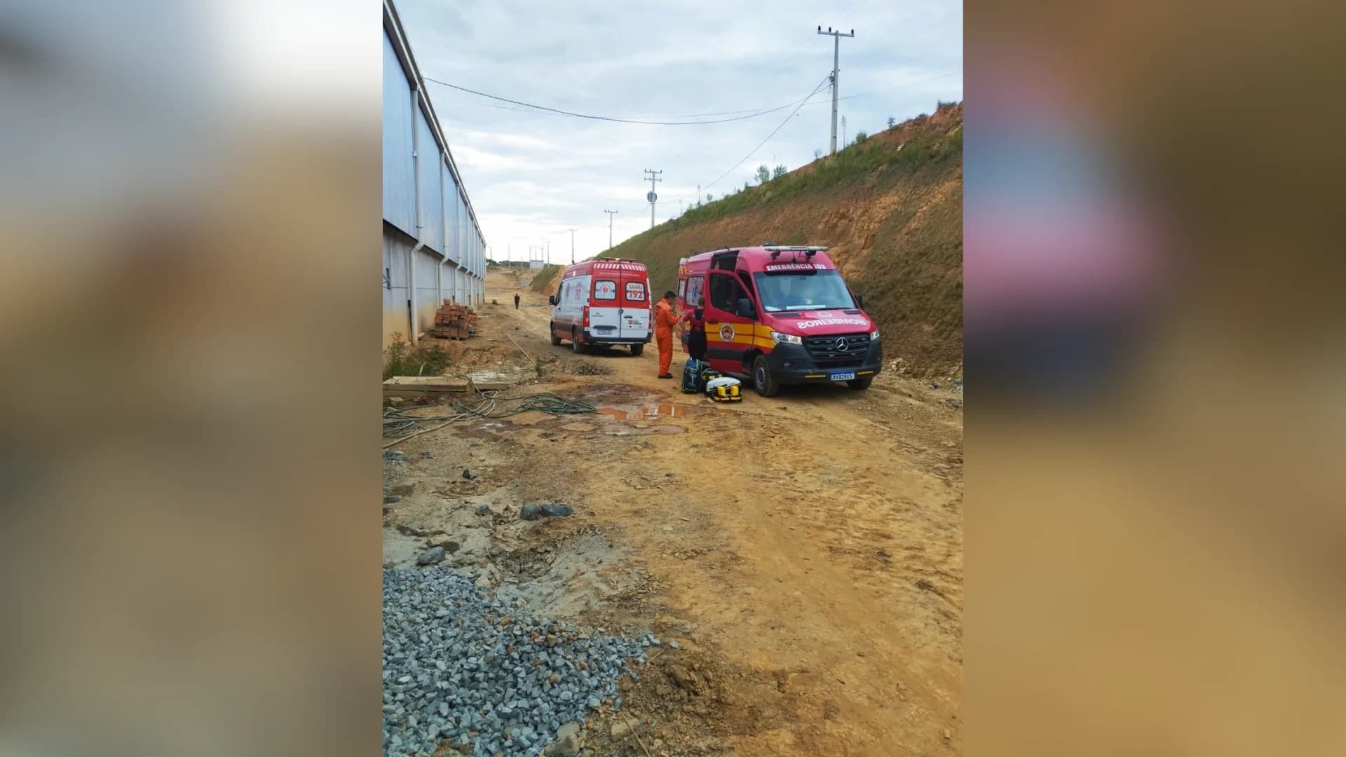 Explosão de caldeira deixa trabalhador com 60% do corpo queimado em SC