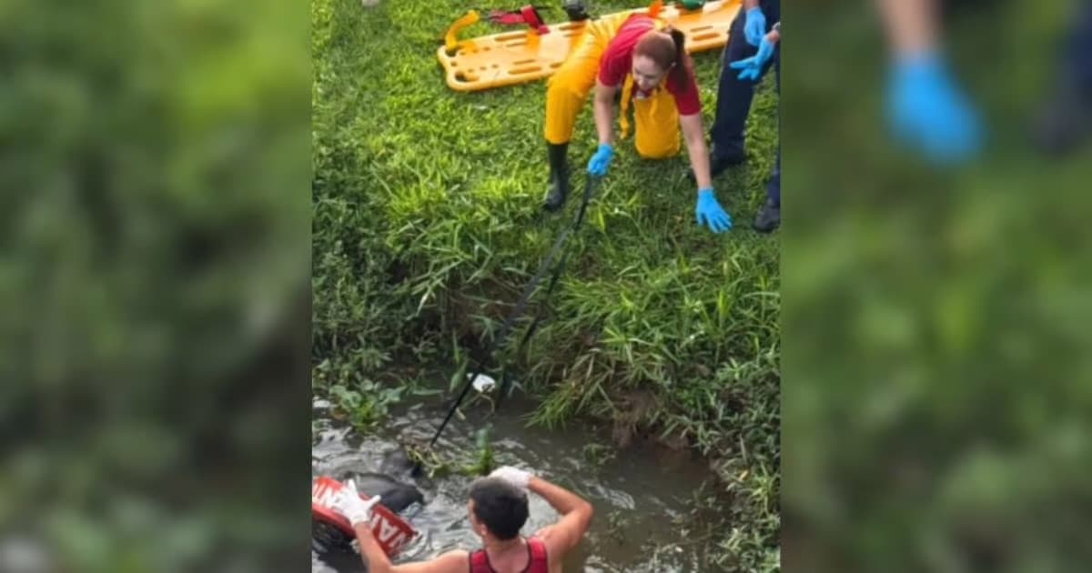 Corpo é encontrado boiando no Rio Camboriú e mobiliza equipes de resgate
