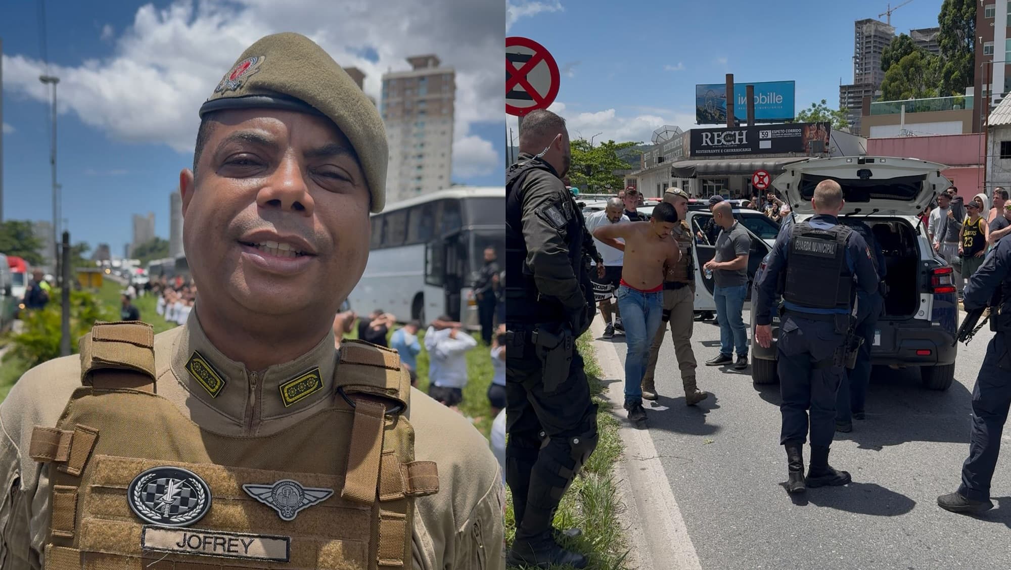 Ataque terrorista em Itapema: motivo da fúria dos torcedores é inacreditável, revela PMSC