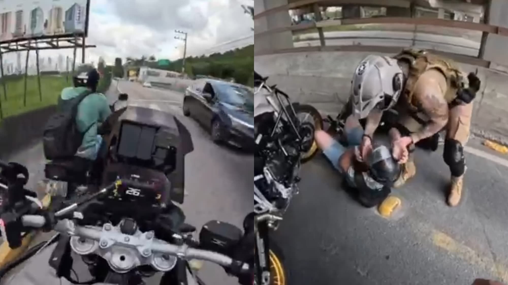 PM viraliza com gargalhada após traficante “trapalhão” levar a pior em Balneário Camboriú