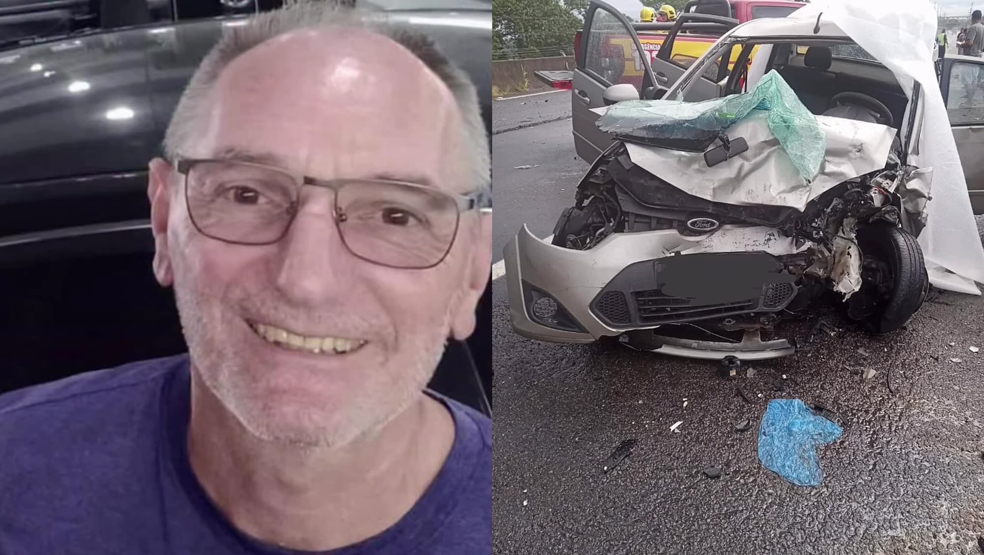 Após dias de luta pela vida, motorista de Nova Trento envolvido em grave acidente morre no hospital
