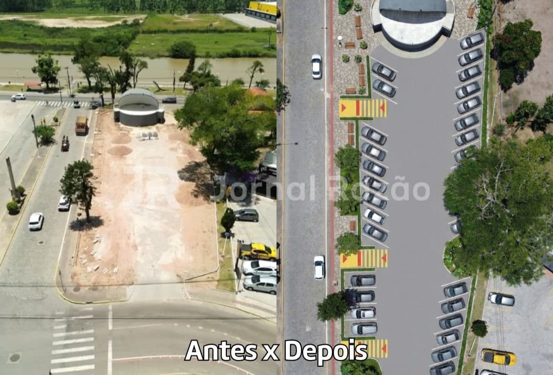 Tijucas aposta na abertura de “bolsões de estacionamento” para fomentar o comércio e lazer