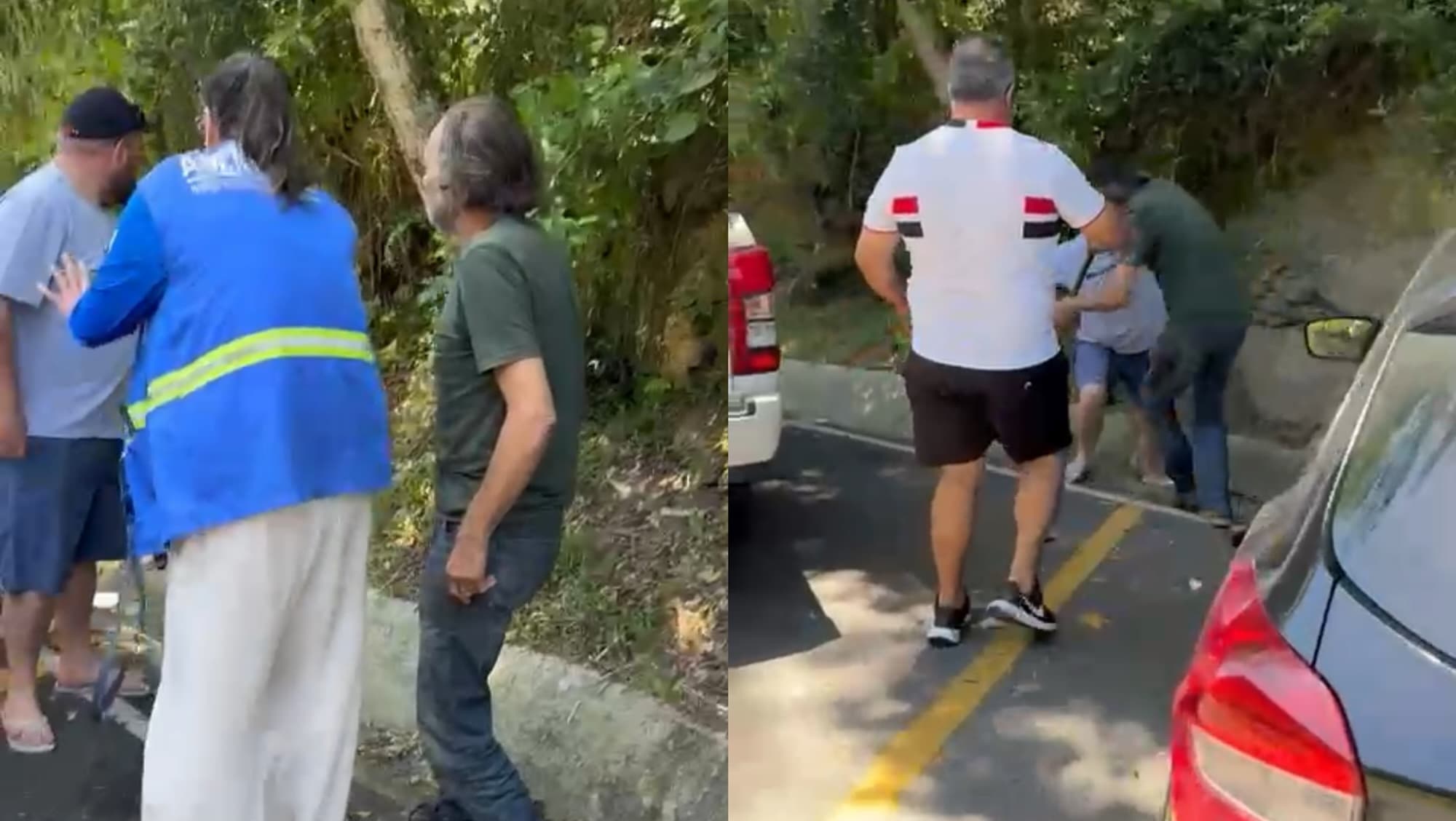 Turista é surpreendido em Bombinhas enquanto pagava taxa da TPA: “quebrou meu carro!”