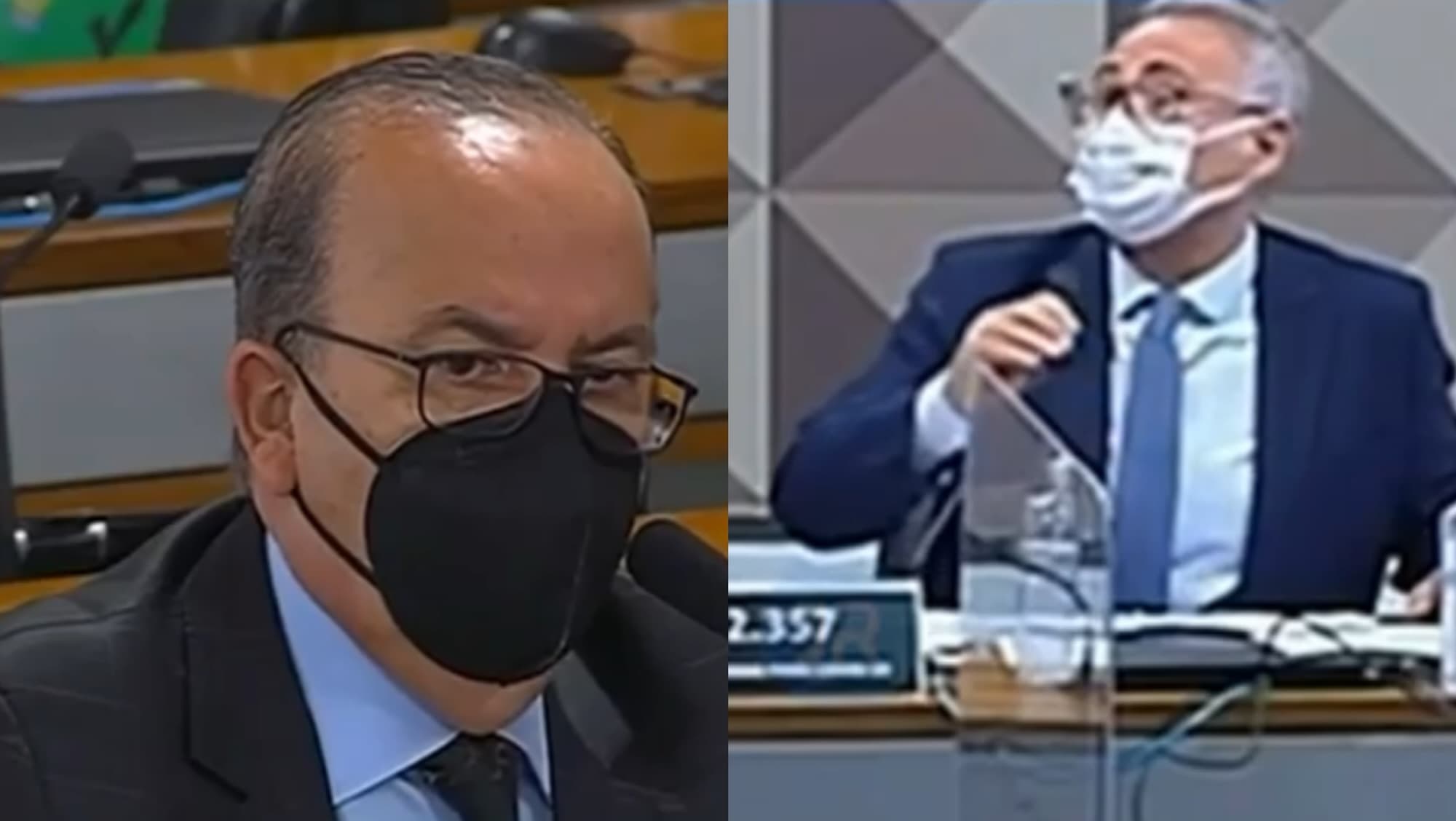 “Vagabundo” e “picareta”: criticado pelo Filho, Jorginho discutiu com Renan Calheiros no Senado em 2021