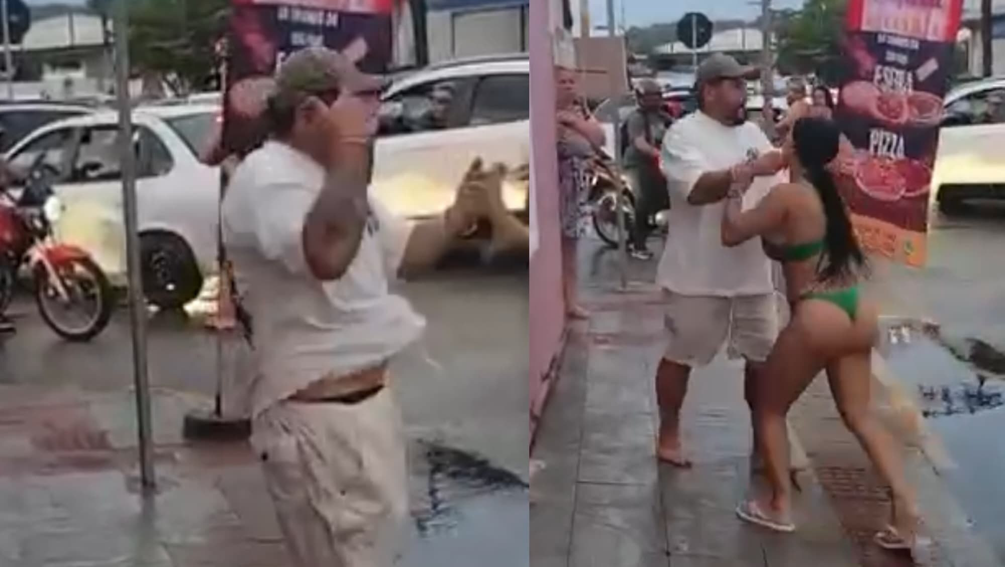 “Machão” saca “pistola imaginária” e ameaça motoristas durante briga de trânsito em Porto Belo