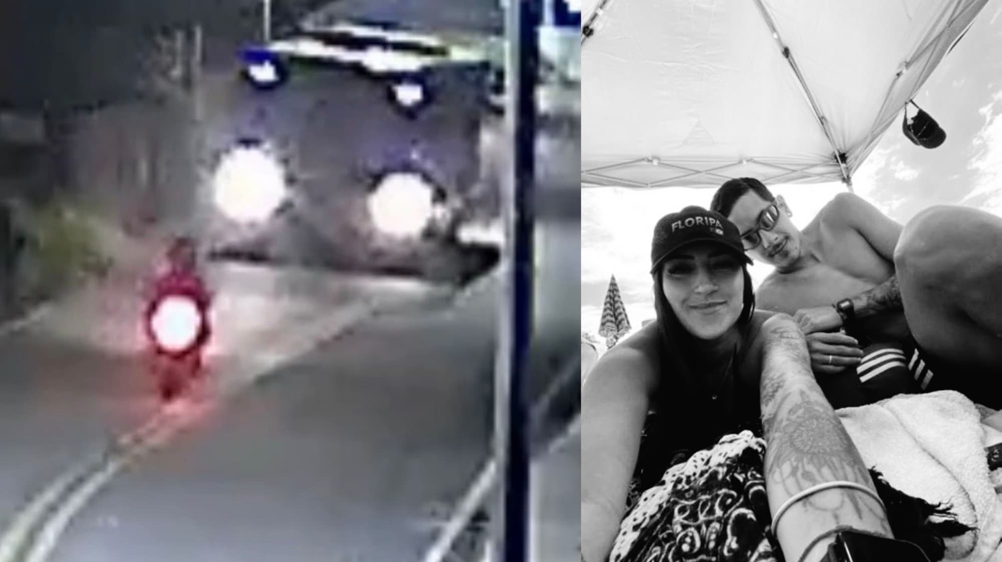 “A vida é um sopro”: casal de Florianópolis morre após moto bater de frente com ônibus