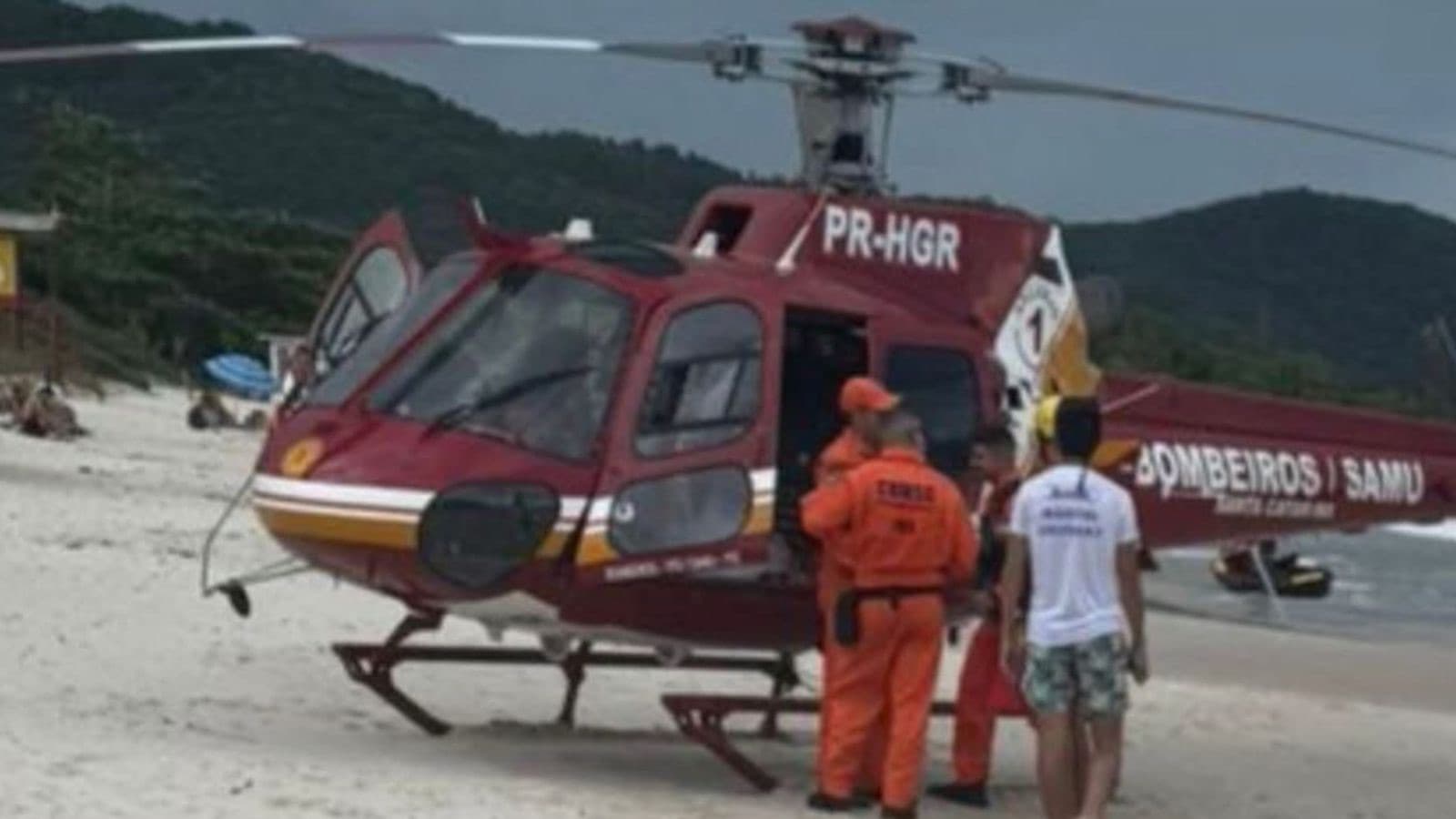 Turista uruguaio morre afogado na Praia das Bananeiras, em Governador Celso Ramos