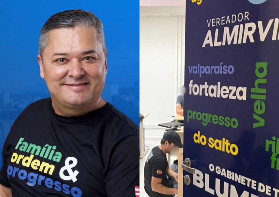 Vereador de Blumenau é alvo de operação por suspeitas de corrupção