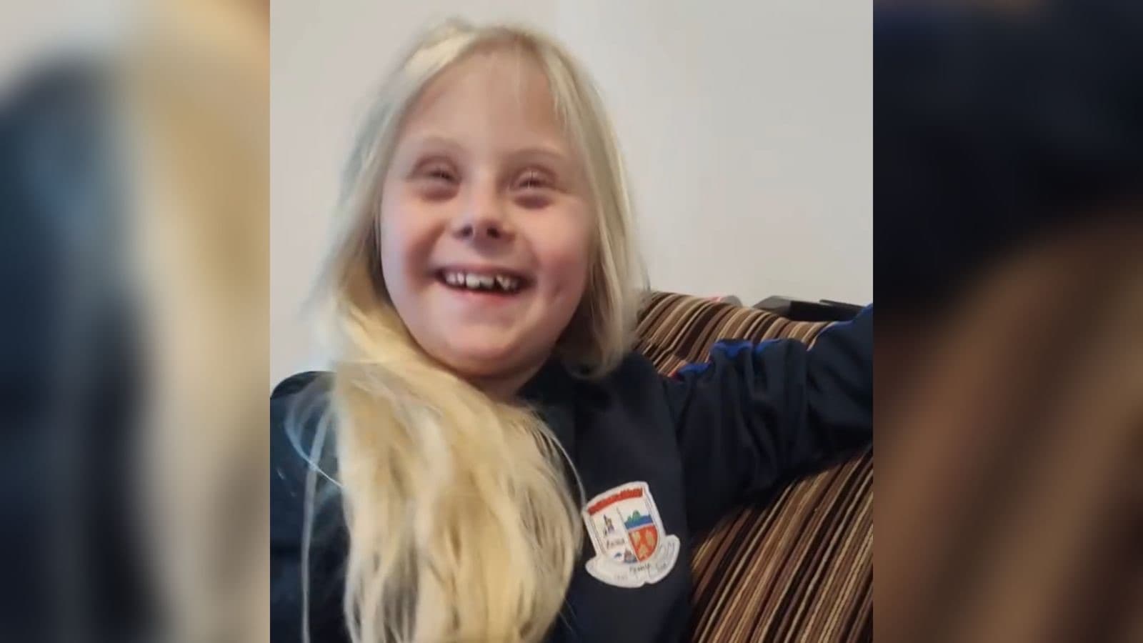 Menina de 7 anos com síndrome de Down diz estar “cansada de ser linda” ao chegar da escola em SC