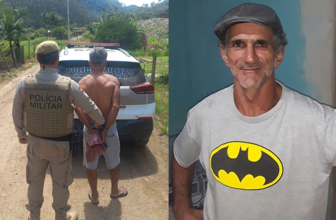 Condenado a 22 anos de prisão é capturado pela PMSC em Tijucas