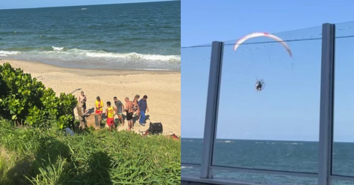 “Livramento”: rajada de vento derruba paramotor, que atinge poste de energia em SC