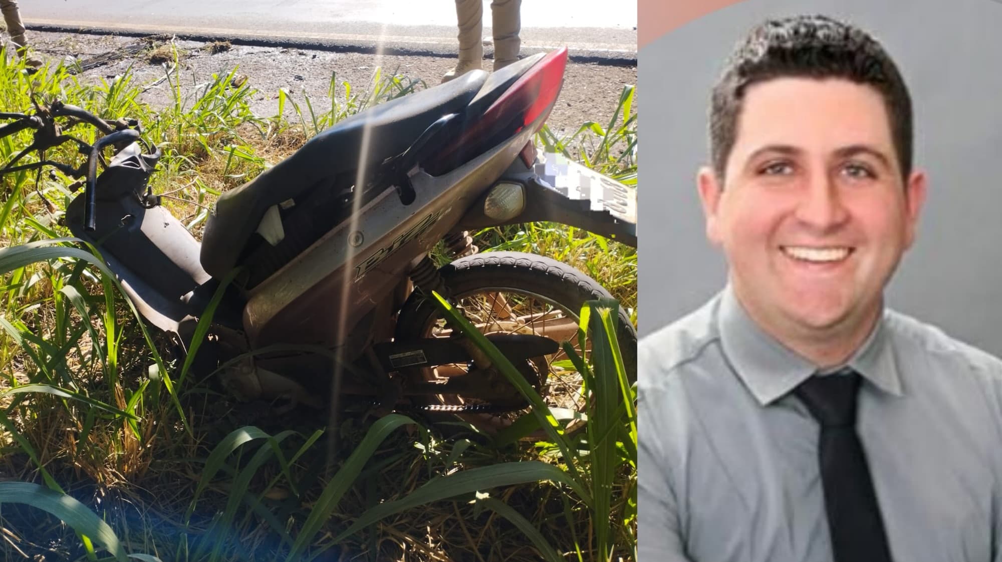 Motociclista morre na SC-163 e motorista embriagado é preso após fugir do local