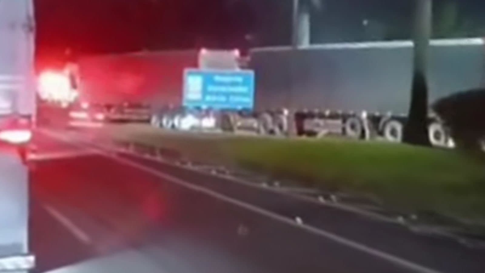 Atropelamento termina em morte na BR-101 e deixa trânsito lento